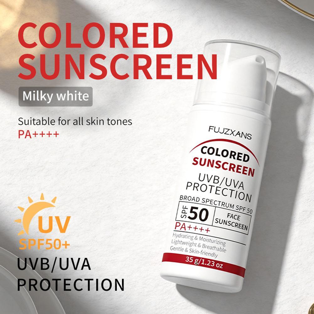 Spf 50 Sunscreen - Çok Tonlu Renkli Güneş Kremi SPF50