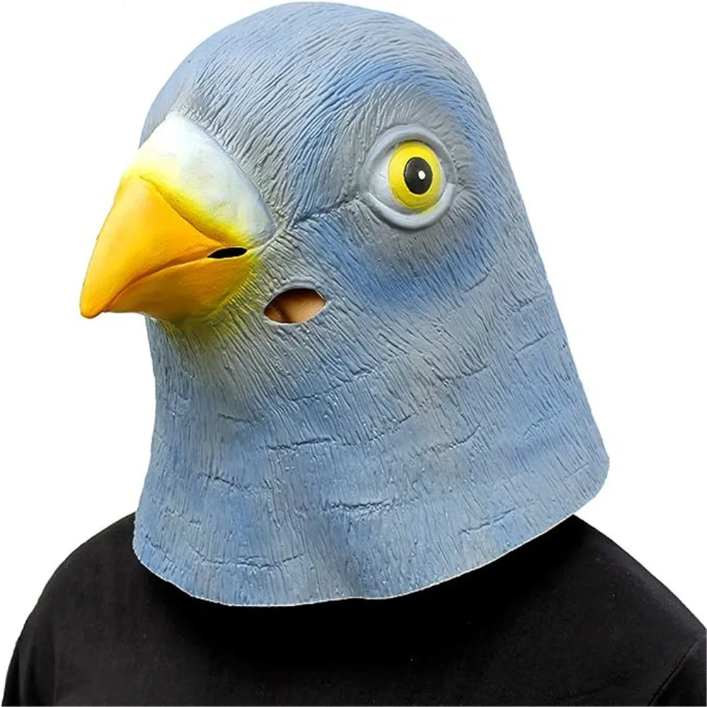 Skincare Pigeon - Yeni güvercin maskesi lateks kuş başlığı