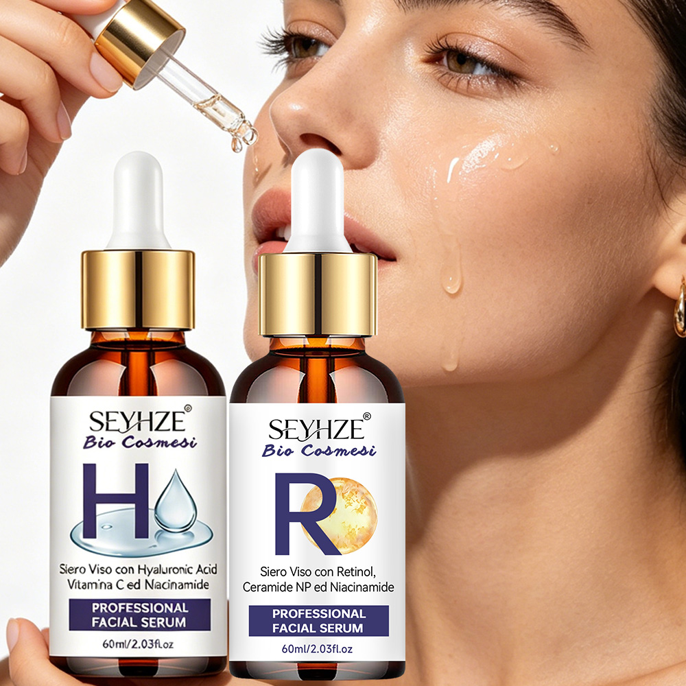 Ceramide Moisturizer - SEYHZE Retinol & Niacinamide Serum 2