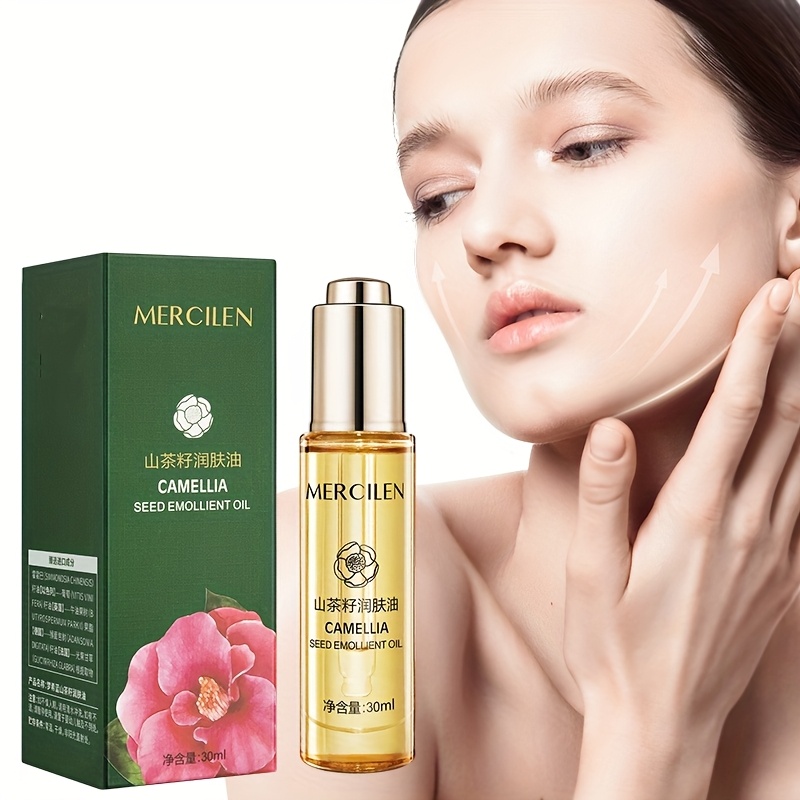 Squalane Oil Lightweight - Mercilen Kamelya Tohumu Nemlendirici Yağı 30ml,