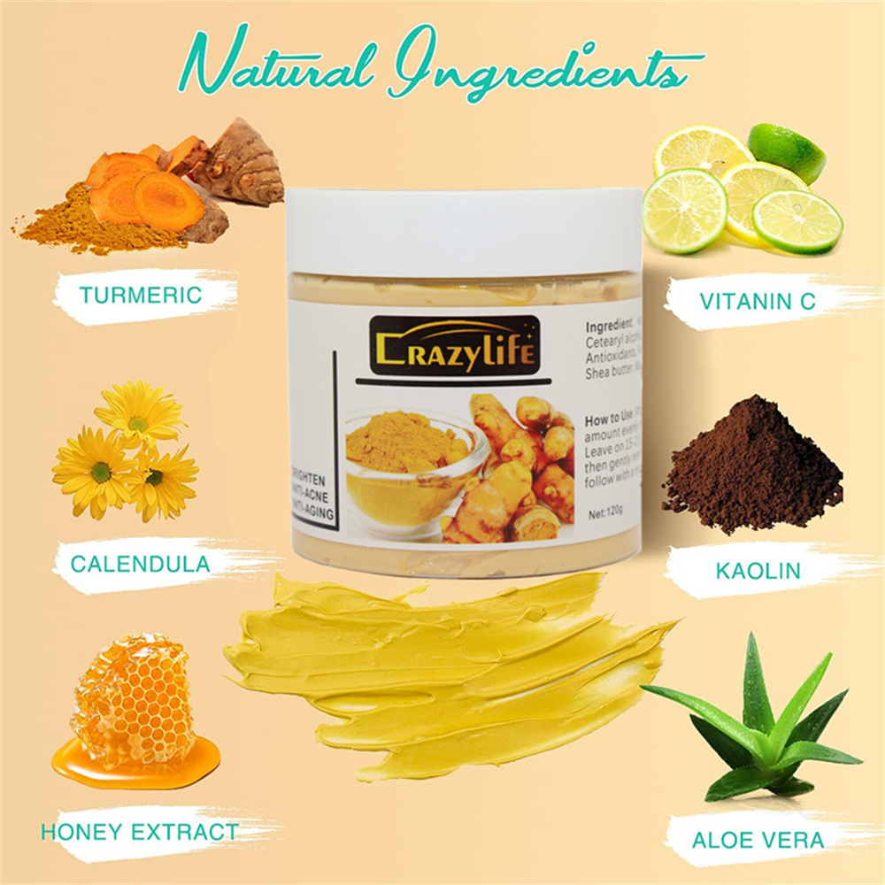 120g Zerdeçal Kil Maskesi Yüz  - Bentonite Clay Mask incelemesi ve fiyatı