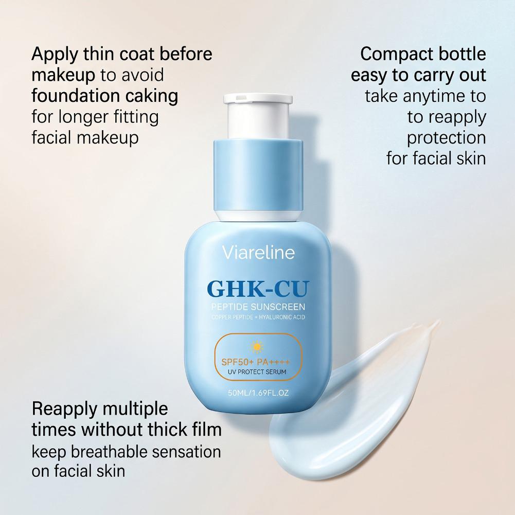 50ml GHK-Cu Peptit Güneş Kremi - Spf 50 Sunscreen incelemesi ve fiyatı